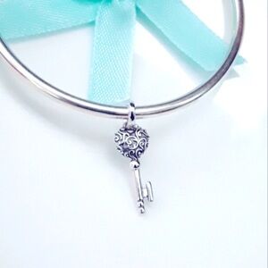 STERLING 925 REGAL KEY CHARM / PENDANT PANDORA COMPATIBLE